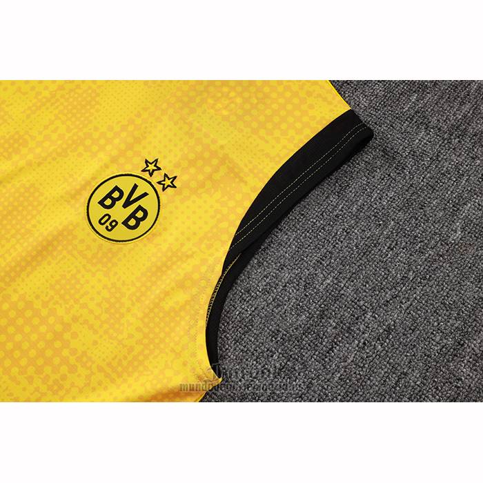 Camiseta de Entrenamiento Borussia Dortmund Sin Mangas 2025-2026 Amarillo